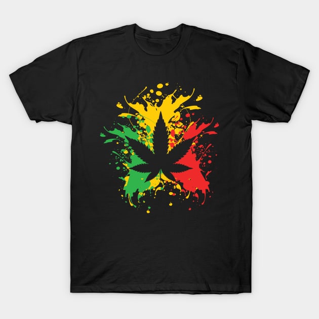 marijuana T-Shirt by s4rt4